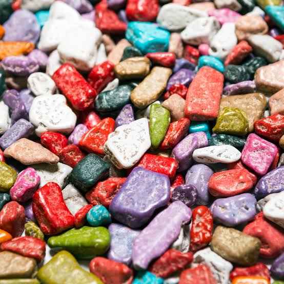 Colorful Stone Chocolate