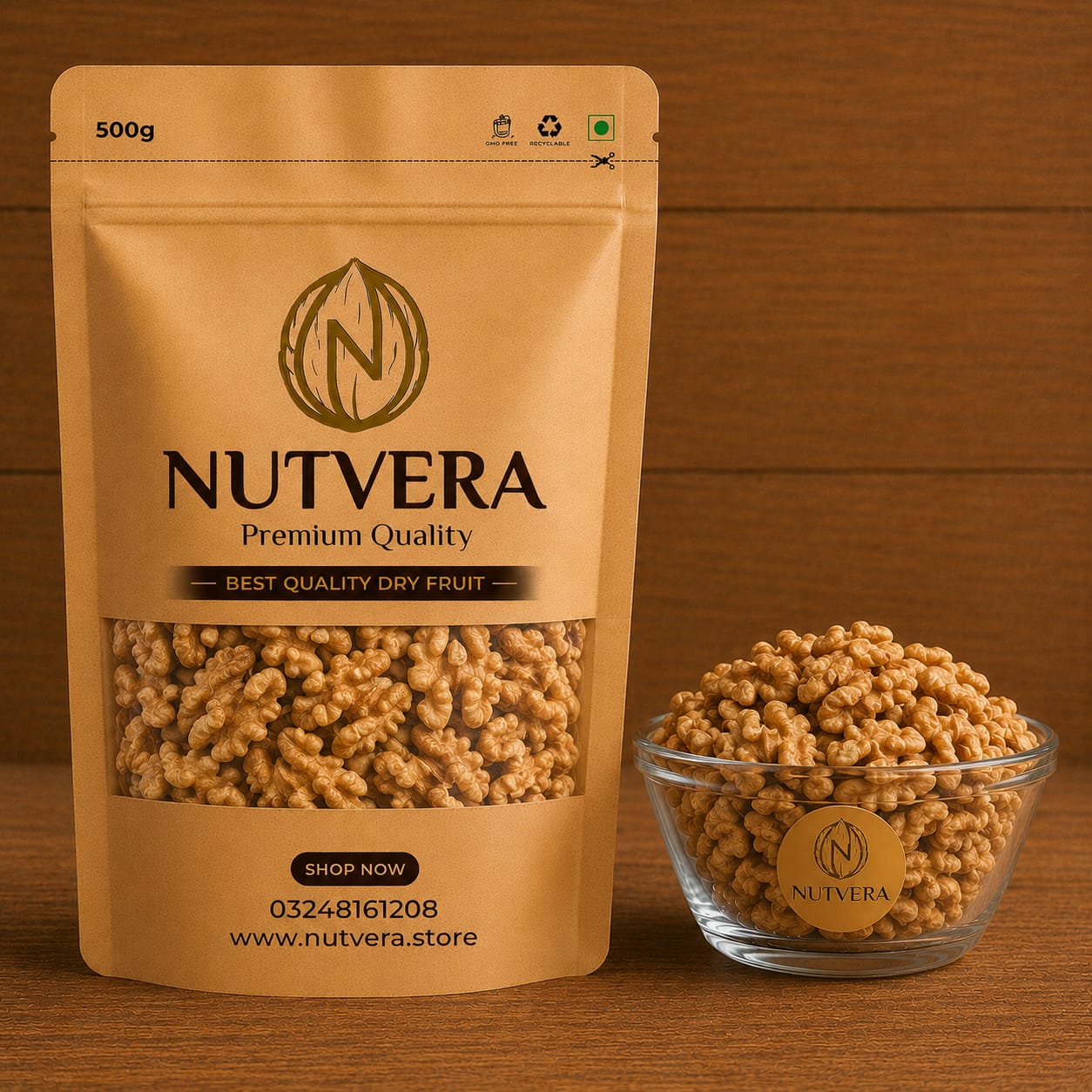 Premium Walnut Kernels- Maghaz Akhrot