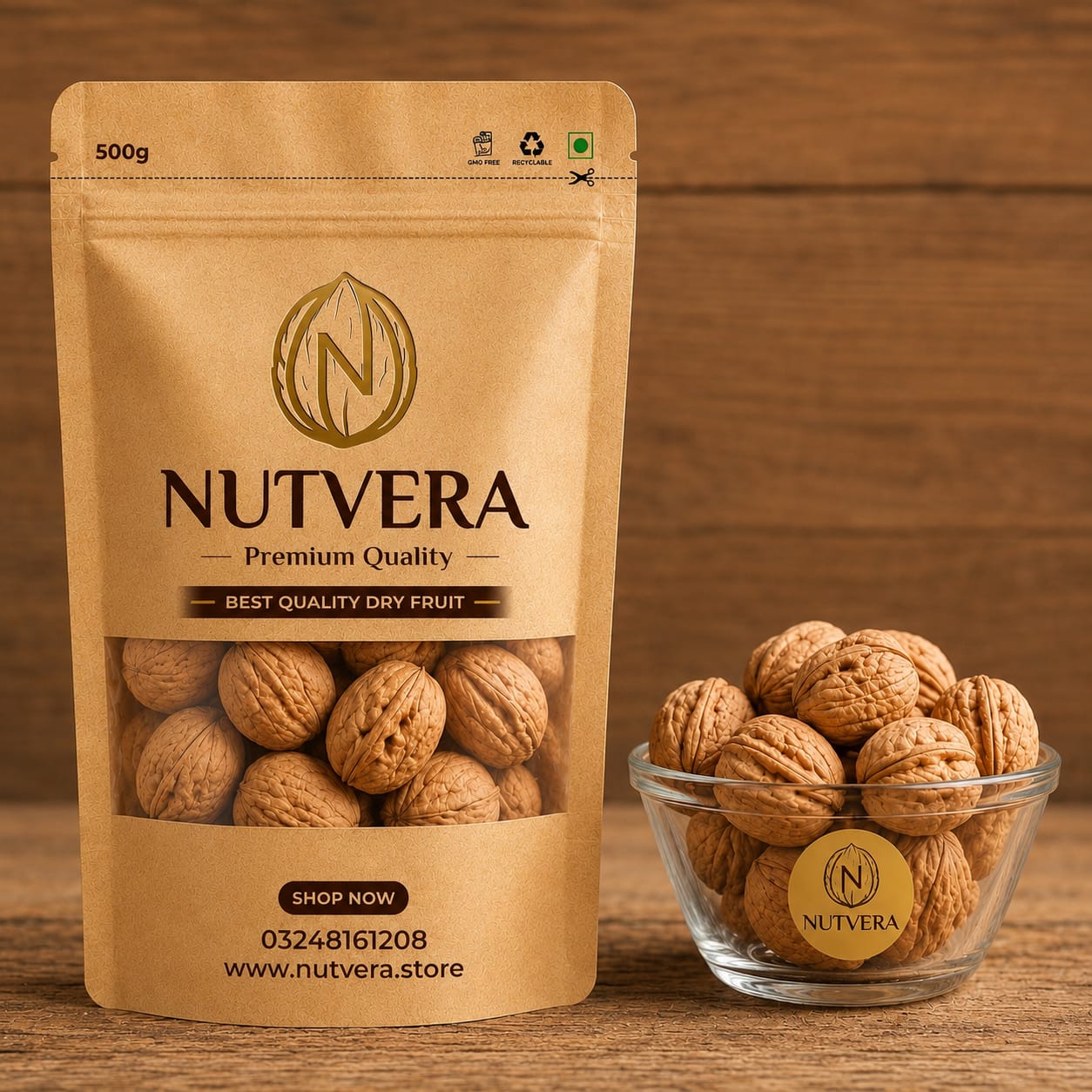 Premium Kaghzi Akhrot-Walnuts in Shell