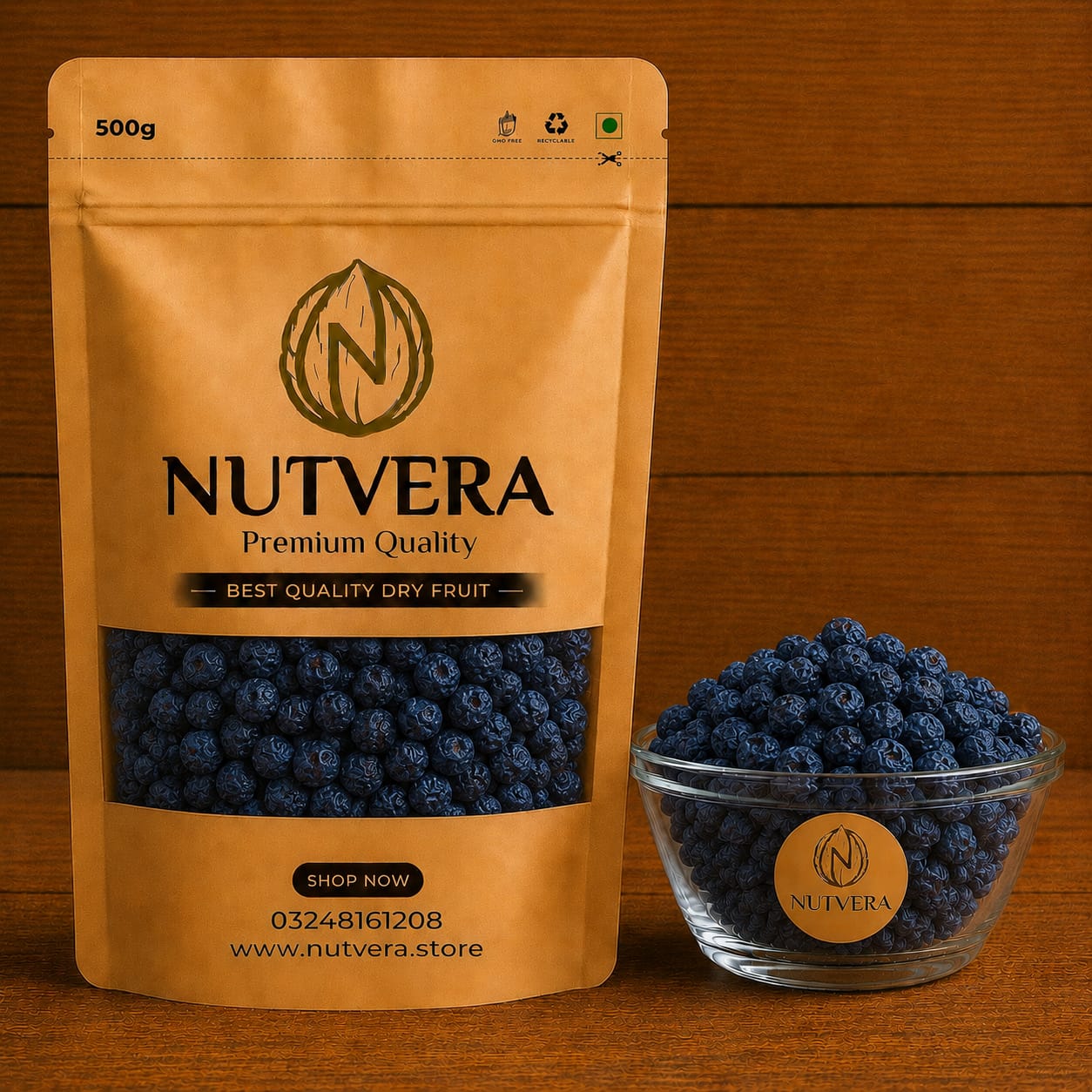 Premium Dried Blueberries