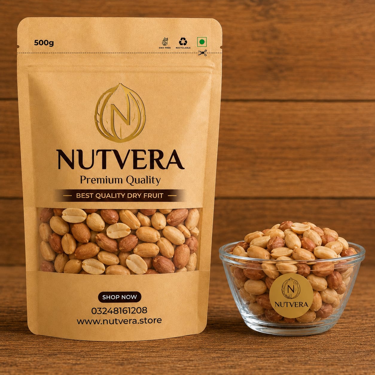 Nutvera Premium Roasted Peanuts