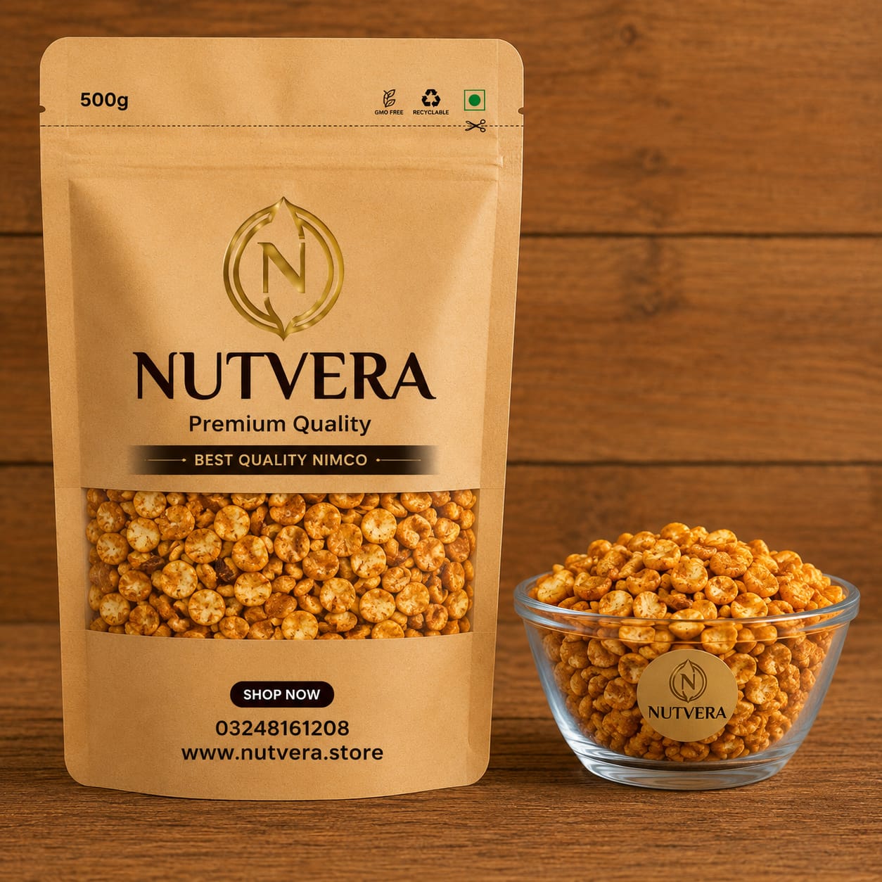 Crispy Chana Dal Nimko – Spicy Roasted Snack | Nutvera