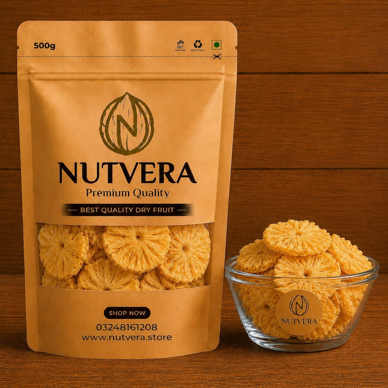 Premium Dried Pineapple Rings