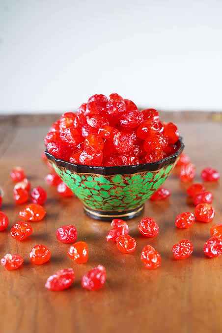 Glazed Red Cherries