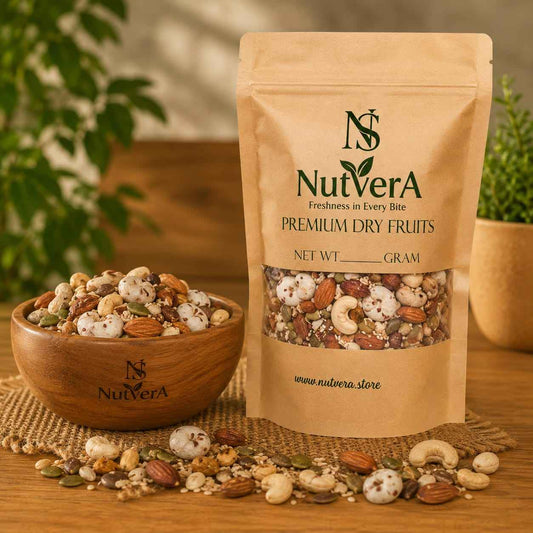 Dry Fruits & Seeds Mix – 10 Super Ingredients | Healthy Snack | 100% Natural
